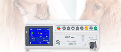 Bomba de infusión 1 vía - MI20 Vet - Lianying Medical Technology - veterinaria / para animales / portátil