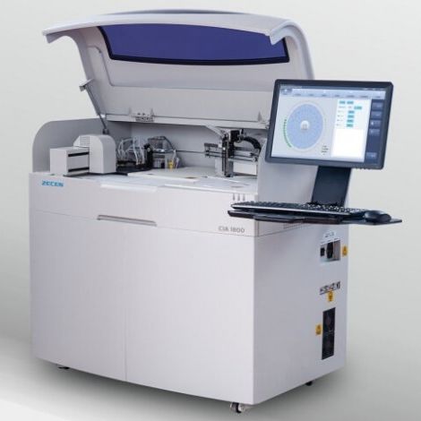 Analizador de inmunología totalmente automatizado - CIA1800 - Jiangsu Zecen Biotech Co., Ltd - para diagnóstico clínico / por quimioluminiscencia / de pie