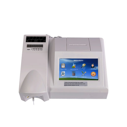Analizador de bioquímica semiautomático - ZC3002B1   - Jiangsu Zecen Biotech Co., Ltd - de mesa / de células / con pantalla táctil