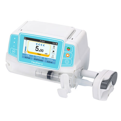Bomba de jeringa 1 vía - UniFusion SP50  - MedRena Biotech - continua / ATIV / programable