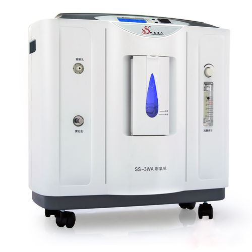 Generador de oxígeno médico - SS-3WA - Jiangsu Shuangsheng Medical Equipment - con ruedas