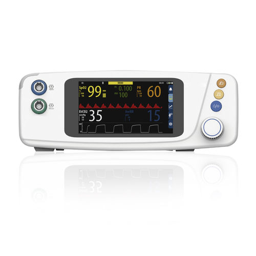 Monitor de constantes vitales de mesa - XH-60 SB/SC  - Shenzhen Witleaf Medical Electronics - etCO2 / SpO2 / para cuidados intensivos
