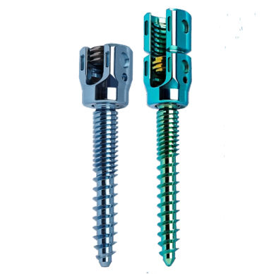 Tornillo pedicular para vértebra torácica, lumbar - 0304-4520 - SurgTech - poliaxial / metálico