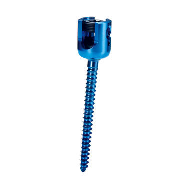 Tornillo pedicular para vértebra torácica, lumbar - SurgTech - poliaxial / metálico