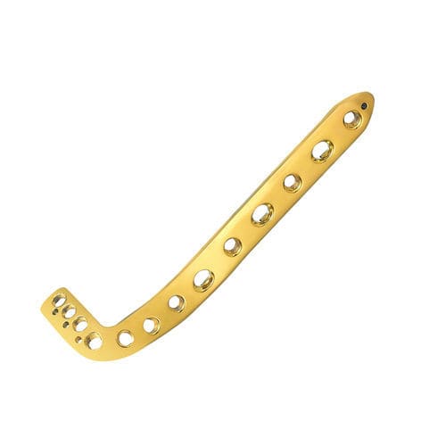 Placa de compresión para tibia - 1510-1335 - SurgTech - porción distal / lateral / bloqueada