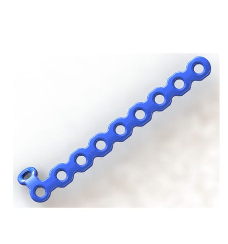 Placa de compresión para mano - 1402-1812 - SurgTech - para fragmentos óseos pequeños / bloqueada / de titanio