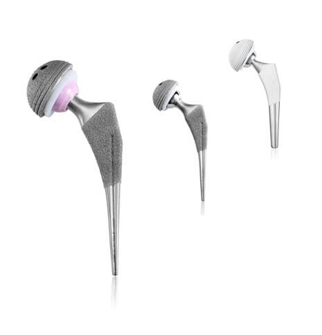 Prótesis de cadera de primera intención - MALUC™ - SurgTech - cementada o no cementada