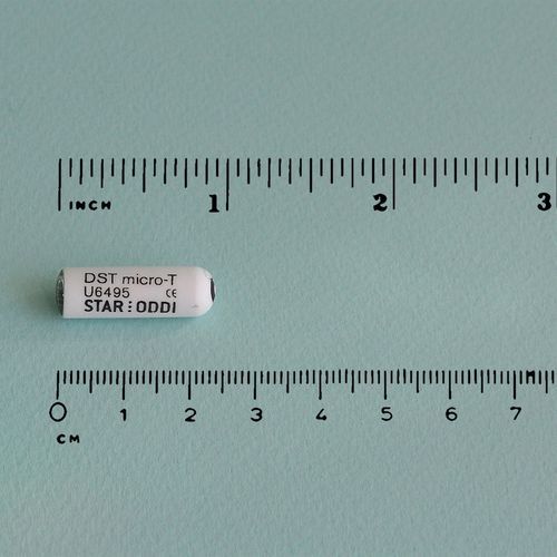 Implante telemétrico para experimentación con animales - DST micro-T - Star-Oddi - de temperatura / implantable / pequeño