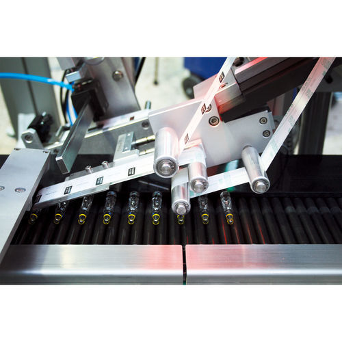 Etiquetadora de frascos - RML series - b+b Automations- und Steuerungstechnik GmbH - para la industria farmacéutica / automática