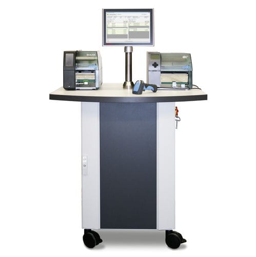 Estación de agregación farmacéutica manual - MAT series - b+b Automations- und Steuerungstechnik GmbH - de cartón / de cajas