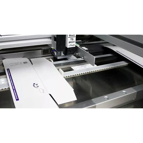 Etiquetadora de cartón - HSF series - b+b Automations- und Steuerungstechnik GmbH - automática / para etiquetas de código de barras