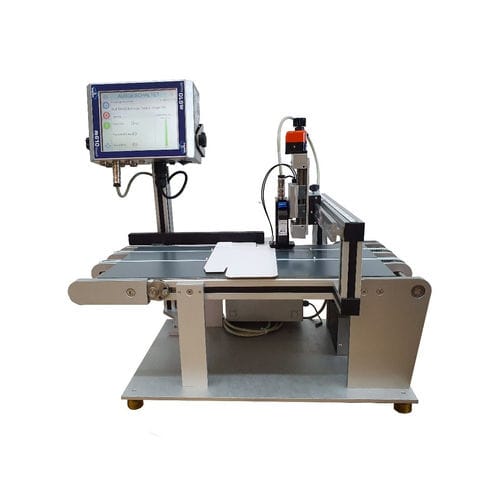 Etiquetadora de cartón - M-FSM-TIJmini - b+b Automations- und Steuerungstechnik GmbH - manual