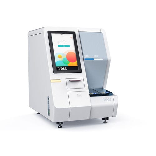 Tromboelastógrafo automatizado - ITEG2 - Shenzhen Render Biotech Co., Ltd. - de coagulación / de fibrinógeno / de sangre