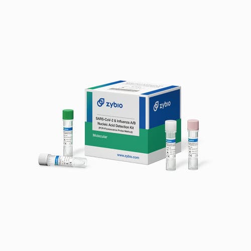 Kit de prueba para enfermermedades infecciosas - zybio Inc. - de influenza A / de influenza B / nasofaríngeo