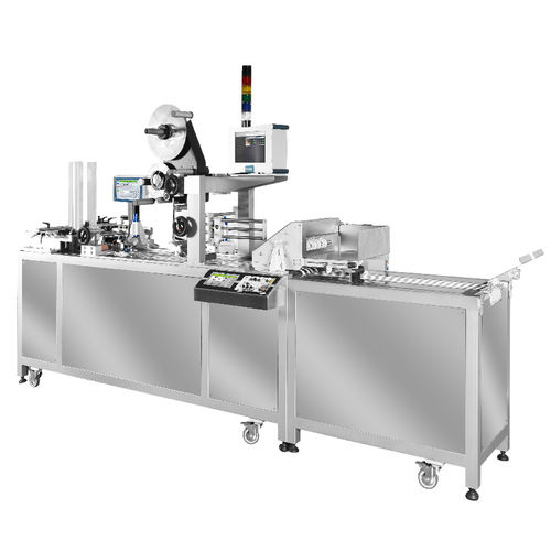 Etiquetadora para la industria farmacéutica - Cardboard - ARCA LABELING AND MARKING - automática