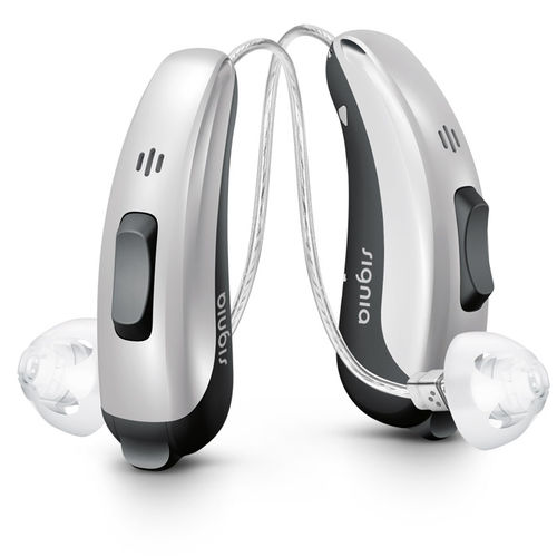 Prótesis auditiva mini RIC - Pure™ 312 Nx. - Signia - con mando a distancia