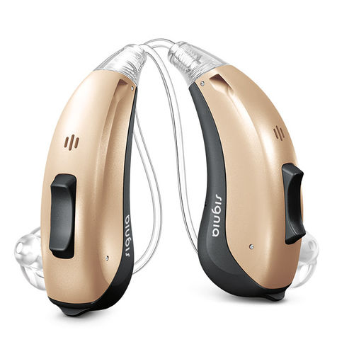 Prótesis auditiva BTE, open fit - Motion™ 13 Nx  - Signia - con mando a distancia