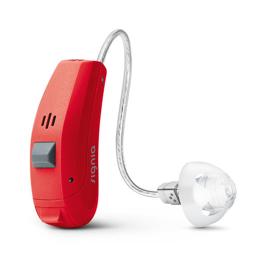 Prótesis auditiva mini RIC - Ace primax - Signia - con mando a distancia