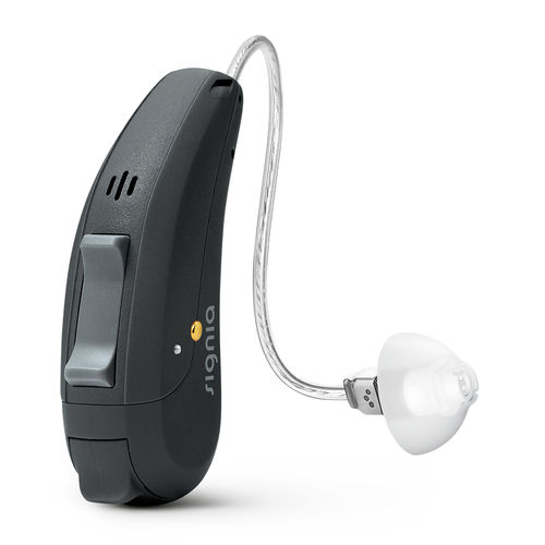 Prótesis auditiva mini RIC - Pure™ primax  - Signia - con mando a distancia