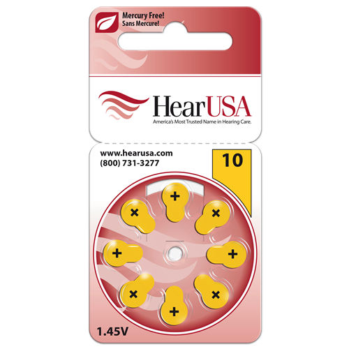 Batería para prótesis auditivas - HSA01080 - HearUSA