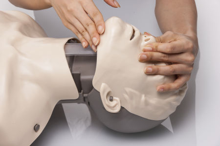 Maniquí de prácticas para atención general - BRAYDEN - de respiración / para RCP / de torso