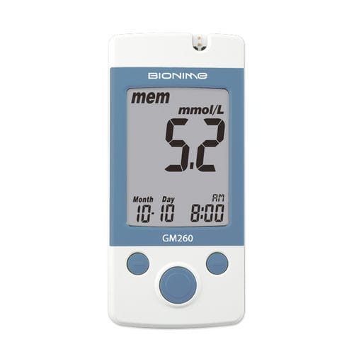 Glucómetro mínimamente invasivo - GM620 - Abronn - para hospitales / con autocodificación