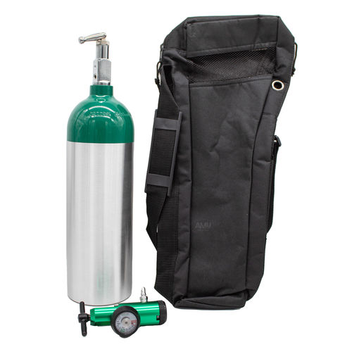 Botella de gas médico de oxígeno - STH1013 - Abronn - de aluminio / gris