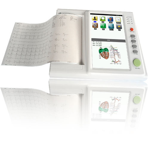 Electrocardiógrafo para diagnóstico en reposo - E12 - Abronn - 12 canales / digital / con impresora