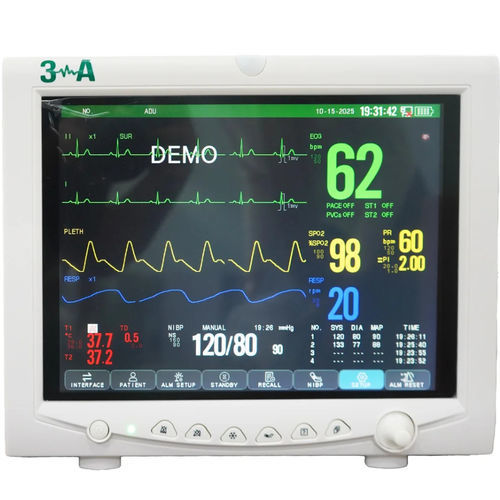 Monitor multiparamétrico compacto - STH123 - Abronn - de noche / ECG / SpO2