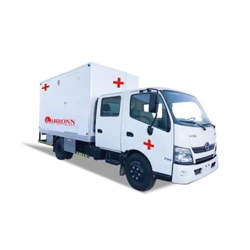 Unidad móvil hospitalaria de emergencia - Toyota Hino - Abronn - ginecológica / de urgencias quirúrgicas / para extracción de sangre