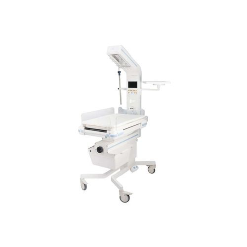 Mesa de reanimación neonatal con monitor - BT-550 - Abronn - con báscula / con almacenamiento / con ruedas