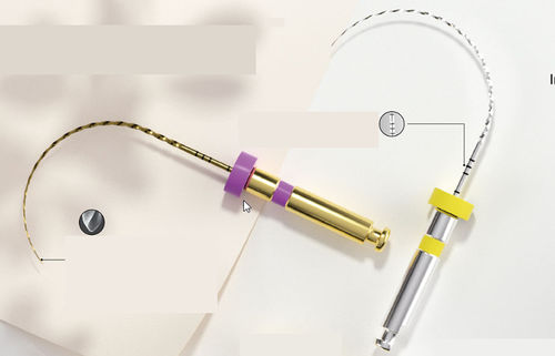Broca para odontología - E-FLEX PATH - Changzhou Sifary Medical Technology - metalizada / recta