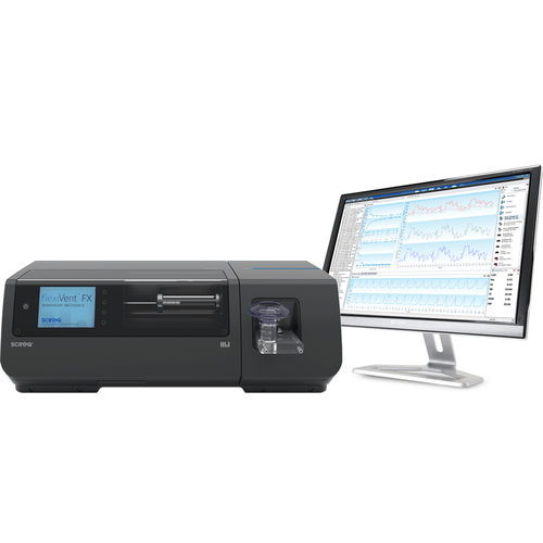 Monitor multiparamétrico compacto - flexiVent® - SCIREQ Scientific Respiratory Equipment Inc. - de CO2 / VO2max / para cuidados intensivos