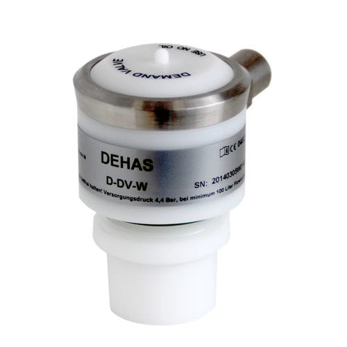 Válvula de demanda para respiradores médicos - QualityFLOW O2 - DEHAS Medical Systems - manual / blanca