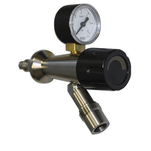 Regulador de presión de gases médicos - QualityREG INLINE - DEHAS Medical Systems - monoetapa / flujo ajustable