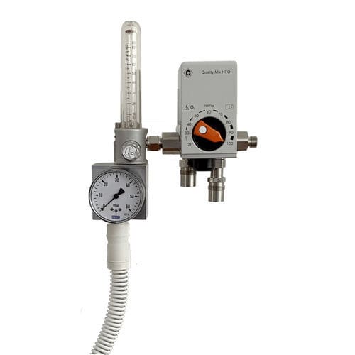 Mezclador de gases respiratorio - HFO - DEHAS Medical Systems - de oxígeno