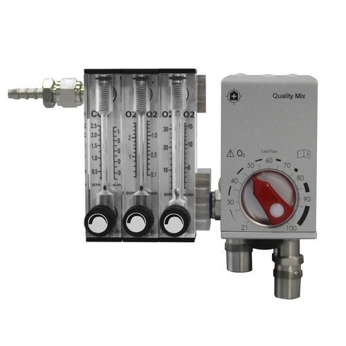 Mezclador de gases de oxígeno - QualityMix Combi II - DEHAS Medical Systems - médico / respiratorio / de aire