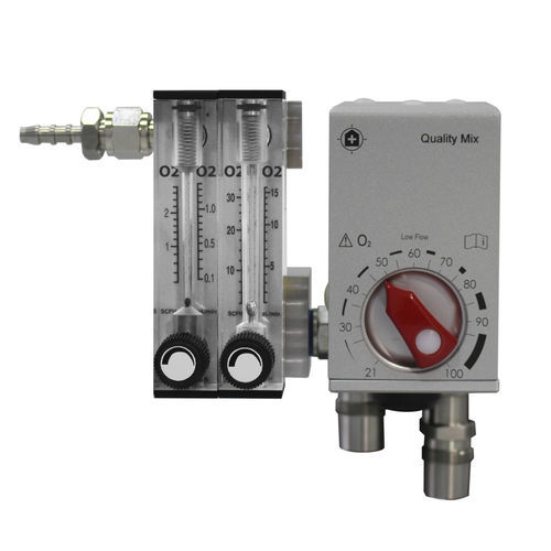 Mezclador de gases médico - QualityMix Combi I - DEHAS Medical Systems - respiratorio / de oxígeno / de aire