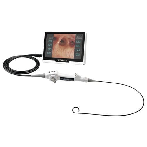 Broncoscopio veterinario vídeo - VSF-E11FT - Zhuhai Seesheen Medical Technology - para animales pequeños / con canal operador