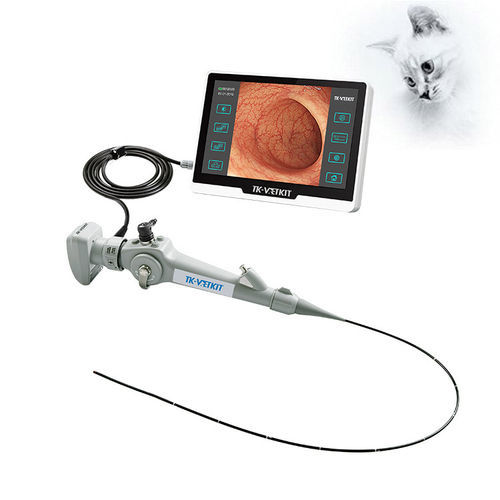 Broncoscopio veterinario vídeo - EC series - Zhuhai Seesheen Medical Technology - para animales pequeños / para perros / con canal operador