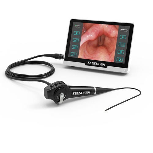 Videolaringoscopio pediátrico - EN-1039 - Zhuhai Seesheen Medical Technology - con monitor de vídeo integrado