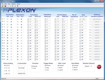 Software de control - PlexStim™ - Plexon Inc - de adquisición / para la investigación / de laboratorio