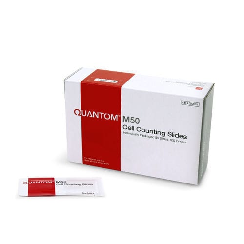 Cámara de recuento manual - QUANTOM™ M50 - Logos Biosystems - para glóbulos / por fluorescencia