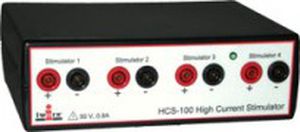 Estimulador eléctrico veterinario para experimentación con animales - HCS-100 - iWorx - para animales pequeños / 4 canales