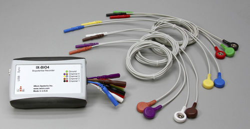 Sistema EMG 8 canales - RS-EMGx - iWorx - 4 canales / portátil