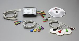 Sistema de ECG veterinario 12 canales - RS-ECG12-LA - iWorx - para animales grandes