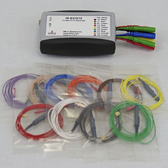 Sistema de ECG veterinario 10 canales - IX-ECG12-SA - iWorx - para animales pequeños