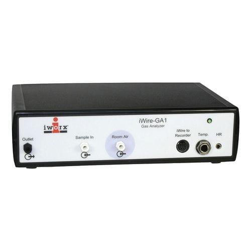 Analizador de O2 - iWire-GA1 - iWorx - de CO2 / de temperatura / de laboratorio
