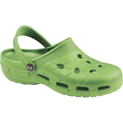Zueco hospitalario unisex - 0442VE35/36 - Salus Shoes - lavable / antideslizante / transpirable