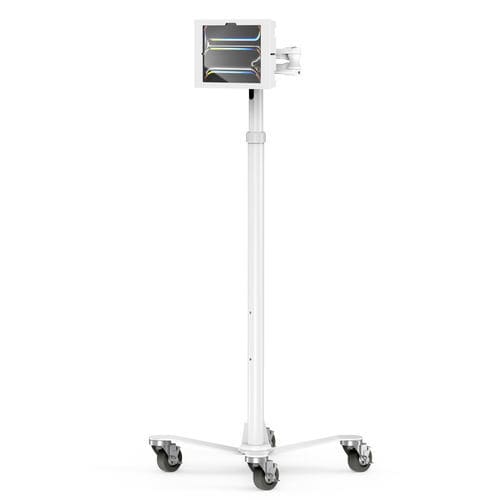 Brazo de soporte articulado - iPad Pro M4/iPad Air M2 2024 Medical Rolling Cart Extended  - Maclocks / Compulocks - de altura regulable / reclinable / de extensión
